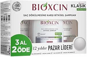 Bioxcin Genesis 3 Al 2 Öde Yağlı Saçlar İçin Şampuan (3 x 300 mL)