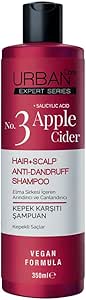 Urban Care Expert No.3 Apple Cider & Salycylic Acid Kepek Karşıtı Saç Bakım Şampuanı, 350 ml