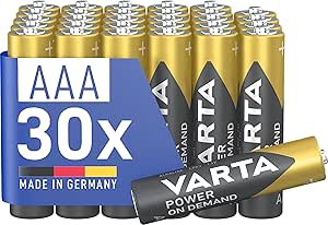 VARTA POWER ON DEMAND AAA BLI 30 Adet