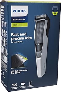 Philips BT3206/14 Sakal Düzeltme ve Şekillendirme Makinesi, Siyah/Gümüş