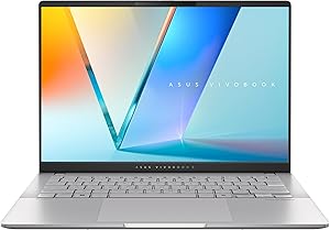 ASUS Vivobook S 14 Dizüstü Bilgisayarı, AMD Ryzen AI 7 350 Processor 2.0 GHz İşlemci, 24GB LPDDR5X, 512GB M.2 NVMe PCIe 4.0 SSD, AMD Radeon Graphics, 14 inç OLED, Windows 11 Home