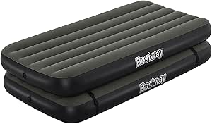 Bestway TriTech Connect and Rest 3’ü 1 Arada Hava Yatağı, Gri, 188 x 99 x 25 cm