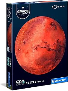 Clementoni 35107 NASA Yetişkin Puzzle, 500 Parça, Çok Renkli