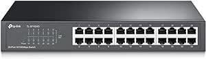 TP-Link TL-SF1024D, 24-Port 10/100Mbps Masaüstü/Rackmount Switch