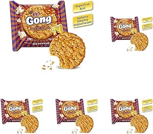 Eti Gong Peynir Baharatlı Mısır Patlağı 34 g 5li paket