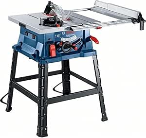 Bosch Professional GTS 254 Tezgah Tipi Testere (1.800 W, Testere bıçak çapı: 254 mm, Göbek çapı: 30 mm, 4.300 dev/dak)