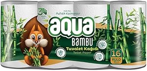 Aqua Bambu 16’lı Tuvalet Kağıdı
