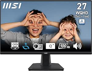 MSI 27″ PRO MP275Q Kurumsal Monitör, Flat, WQHD, 16
