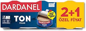 Dardanel Ayçiçek Yağlı Ton Balığı 3×140 gr