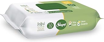 Sleepy Doğal Organik Pamuklu Temizlik Havlusu 12 x 50