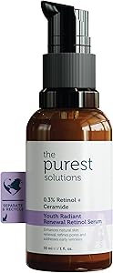The Purest Solutions Youth Radiant Renewal Retinol Serum Retinol Ceramide
