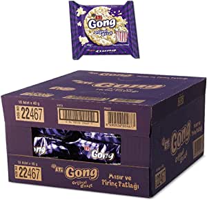 Eti Gong Orijinal Lezzet Mısır ve Pirinç Patlağı 40 g x 18 Adet