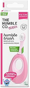 Humble Brush Baby Bebekler için Alıştırma Diş Fırçası – Pembe