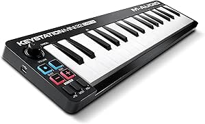 M-Audio Keystation Mini 32 MK3 – ProTools ile Mobil Müzik Üretimi için Taşınabilir USB MIDI Klavye Denetleyicisi – İlk M-Audio Sürümü