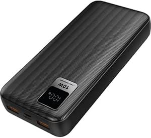 Dexim K52 20.000 Mah LED Göstergeli Powerbank Siyah