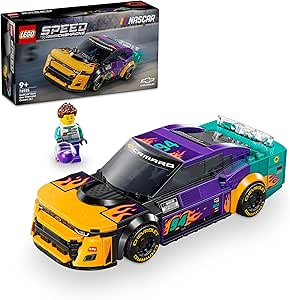LEGO Speed Champions NASCAR Next Gen Chevrolet Camaro ZL1 76935 – 9 Yaş ve Üzeri Çocuklar için Oyuncak Yarış Arabası Yapım Seti (328 Parça)