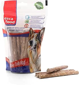 Esca Food Munchy Çubuk Yürekli 12 Santimetre 8 Gram 40’li Köpek Ödül Maması