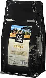 The Mill Kenya Natural Kahve Çekirdekleri 250 g – Ustalıkla Kavrulmuş Bütün Kahve Çekirdeği -%100 Arabica – Limon Tonlu Zengin Aroma – Filtre ve Kahve Makinelerine Uygun