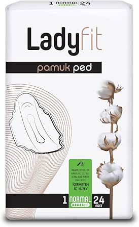 Ladyfit Pamuk 24’lü Normal Vegan Ped