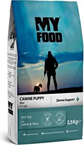 Myfood Yavru Köpek Maması Mini Irk Kuzulu 2,5 Kg