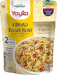 Yayla Kinoalı Bulgur Pilavı (250 Gr) 6lı paket