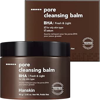 Hanskin Pore Cleansing Balm BHA – Karma Ve Yağlı Ciltler için Gözenek Ve Makyaj Temizleme Balmı [ 80 G ]