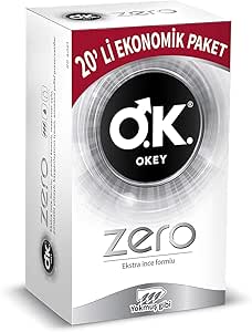 Okey Zero 20’li Ekonomik Prezervatif
