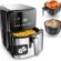 VANDENBERG Airfryer – 5.5 Litre Hacim – 12 Program Airfritöz – 1700 W – Yağsız – Ekmek & Kızartma Sepeti – Yapışmaz Kaplama Sistemi, Dokunmatik Ekran