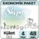 Sleepy Bio Natural Ekonomik Paket Külot Bez 4 Numara Maxi 48 Adet