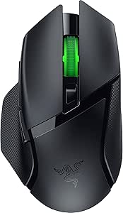 Razer Basilisk V3 X HyperSpeed – Özelleştirilebilir Kablosuz Oyun Mouse’u (9 Özelleştirilebilir Kontrollü İkonik Ergonomik Form, HyperSpeed Kablosuz, 18K Optik Sensör, Chroma RGB) Siyah