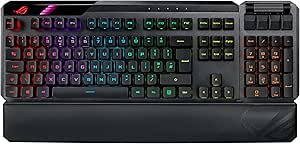 ASUS ROG CLAYMORE II/RX RED/PBT/UK AURA SYNC RGB BİLEK DESTEĞİ MEKANİK OYUNCU KLAVYE TÜRKÇE TUŞ DİZİLİMİ ROG RX RED SWITCH İNGİLİZCE