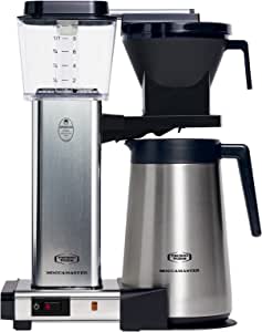 Moccamaster Select Filtre Kahve Makinesi KBGT Polished, 1.25 L Kapasite