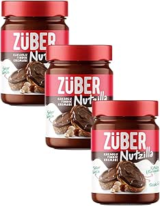 Züber Nutzilla Fındık Kreması Kakaolu 315g X 3 Adet