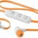 Midocean Mo9535-10 Hd Kalitesinde Harici Gürültüye Karşı Yalıtımlı 4.2 Dahili Mikrofonlu Bluetooth Kulaklık, Turuncu