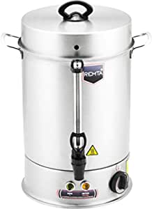 Remta R32 60 Bardak Sıcak Su Otomatı, 7 L, 1200 W, Gümüş Rengi, Isı yalıtımlı kulplar