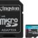 Kingston Canvas Go! Plus 64GB microSD Hafıza Kartı, SDCG3/64GB, 170MB/s – 70MB/s Okuma – Yazma, UHS-I, U3, V30, A2