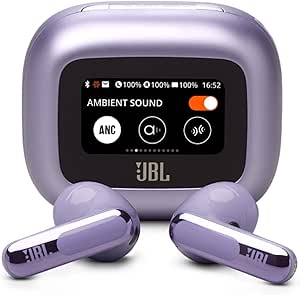 JBL Live Flex 3, Kablosuz Kulakiçi Kulaklık, Mor