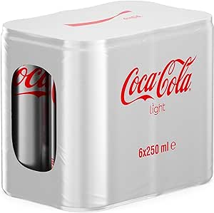 Coca-Cola Light Kutu 6×250 ML