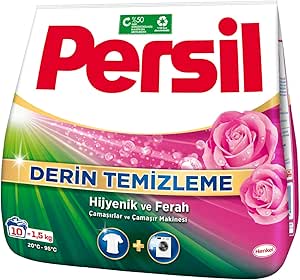Persil Toz Çamaşır Deterjanı 1,5 kg 10 Yıkama Gülün Büyüsü, Gülün Büyüsü 1.5kg