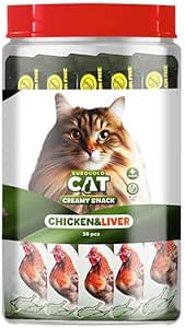EuroGold Cat Sıvı Kedi Ödülü Tavuk – Ciğer 30×15 gr