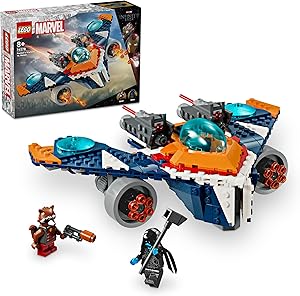 LEGO | Marvel Rocket’in Warbird Aracı Ronan’a Karşı 76278 – 8 Yaş ve Üzeri Süper Kahraman Seven Çocuklar İçin İnşa Edilebilen Uzay Gemisi İçeren Yaratıcı Oyuncak Yapım Seti (290 Parça)