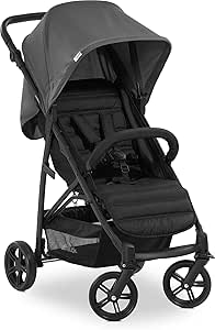 hauck Buggy Rapid 4, doğumdan yaklaşık 3 yaşına kadar olan çocuklar için, küçük katlanabilir çocuk arabası, yatma fonksiyonlu, yüksekliği ayarlanabilir, büyük sepet (benzinli)