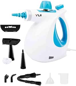 Yui Nv602 Mini Steam Cleaner Çok Fonksiyonlu 9 Parça Buharlı Temizlik Makinesi