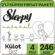 Sleepy Natural 2’li Fırsat Paketi Külot Bez 4 Numara Maxi 246 Adet