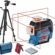 Bosch Professional GLL 3-80 C Çizgi Lazer (30m Çalışma Alanı [Alıcı ile 120m], 4 x AA Pil, IP 54 Toza Karşı Koruma Sistemi, Kırmızı Lazer, AA1 Pil Adaptörü, BT 150 Tripod, Taşıma Çantası)