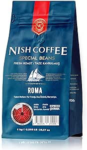Nish Espresso Kahve Roma 1 Kg-Çekirdek