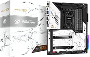 ASRock X670E Taichi Carrara Wi-Fi RGB EATX Anakart AMD AM5 Ryzen 9000 ve 7000, DDR5, 4x M.2 SSD, 8K 60Hz, AMD Expo, USB Type-C, WiFi 6E