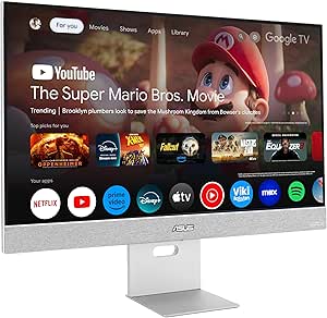 ASUS ZENSCREEN SMART MS27UC 27 IPS 3840X2160 5MS 60HZ 350CD DP HDMI USB-C HOPARLÖR VESA 3YIL GARANTI MONITOR