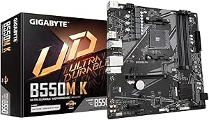 GIGABYTE ANAKART AMD AM4 MATX B550M K