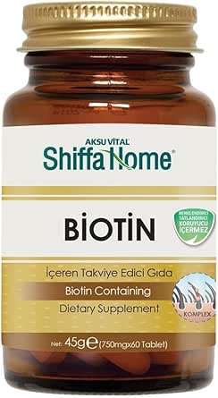 Shiffa Home Biotin 60 Tablet 750 Mg